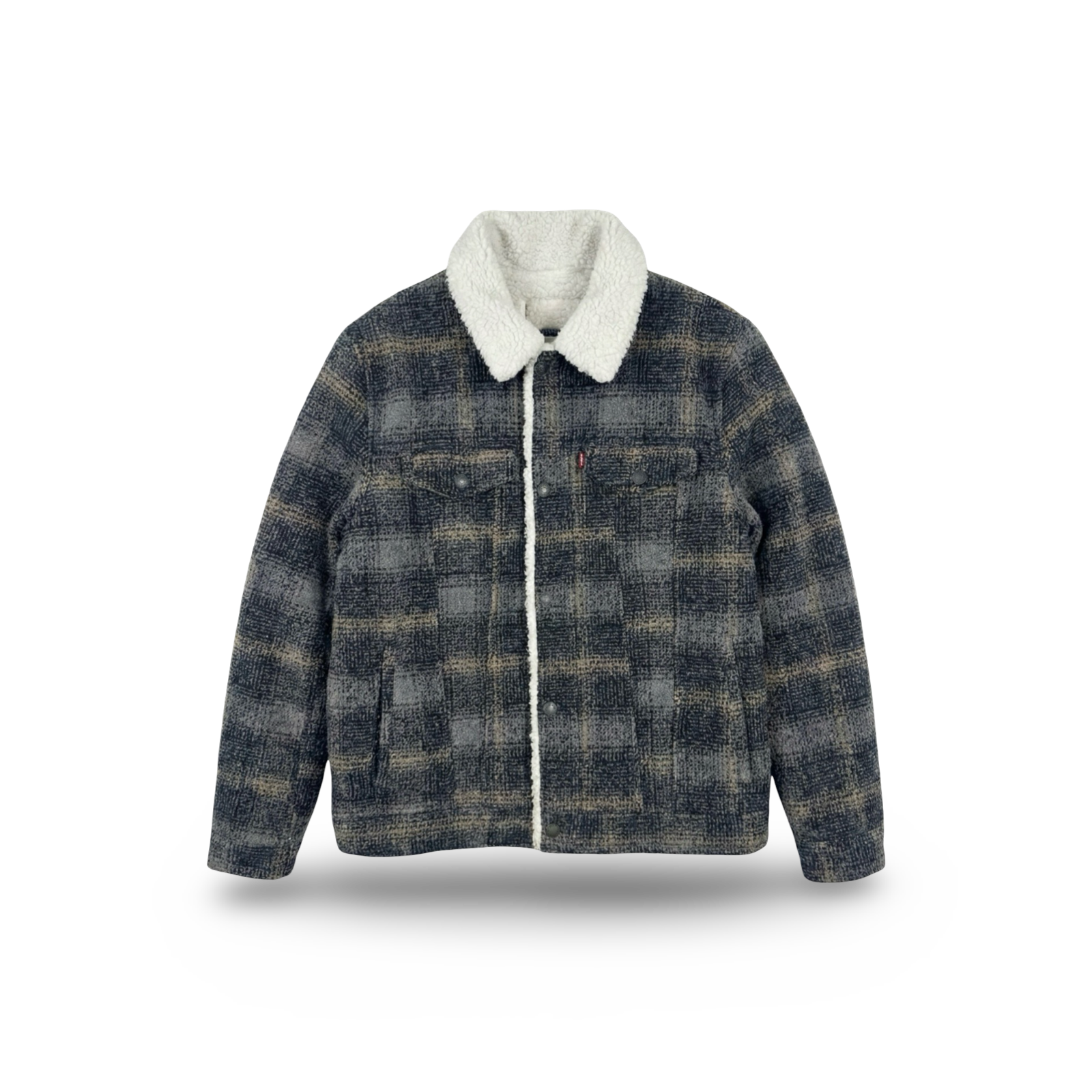 Levi’s Plaid Trucker Jacket Size Large